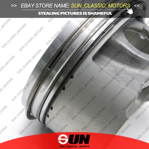 6x OEM MAHLE Pistons & Rings Set Φ84.51mm For AUDI S4 S5 A6 A7 A8 Q5 Q7 3.0 TFSI - Picture 6 of 6