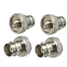 4X BNC Female to SMA Female RF Antenna Adapter For Baofeng UV5R BF-888S