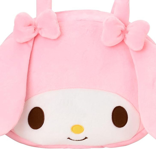 Sanrio My melody Borsa Peluche a Forma di Viso 388297 Personaggi Sanrio Giappone NUOVA - Foto 4 di 4