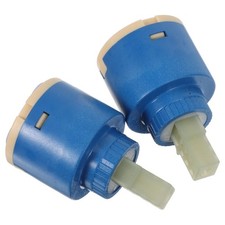  2PCS Diameter 35mm Ceramic Faucet Cartridge Replacement for Single Handle