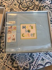 Hallmark photo album baby book for boy