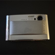 Sony Cyber-shot DSC-T1 5.1MP 3x Optical Zoom Built-in Flash MPEG Movie VX Silver