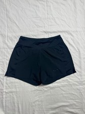 Nike Dri-Fit Womens Size XS Black Athletic Workout Running Shorts WT435