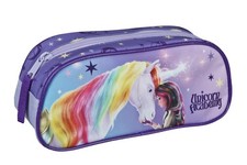 Undercover Unicorn Academy Pencil Case for Kids - Multicoloured