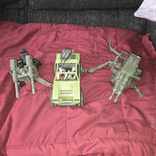 Gi Joe Vamp Jeep 1982 Vintage 100  Complete with Clutch Driver HAL Whirlwind