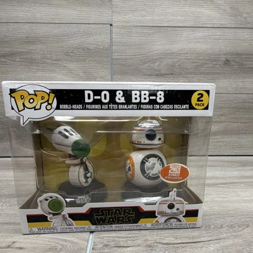 Funko Pop! Vinyl D-0 & BB-8 2 Pack Star Wars 2nd & Charles Exclusive Multicolor