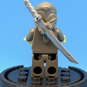 LEGO: Ninja - Gray (CAS049) - From Ninja Set 6093 (1998) - RETIRED! HTF!