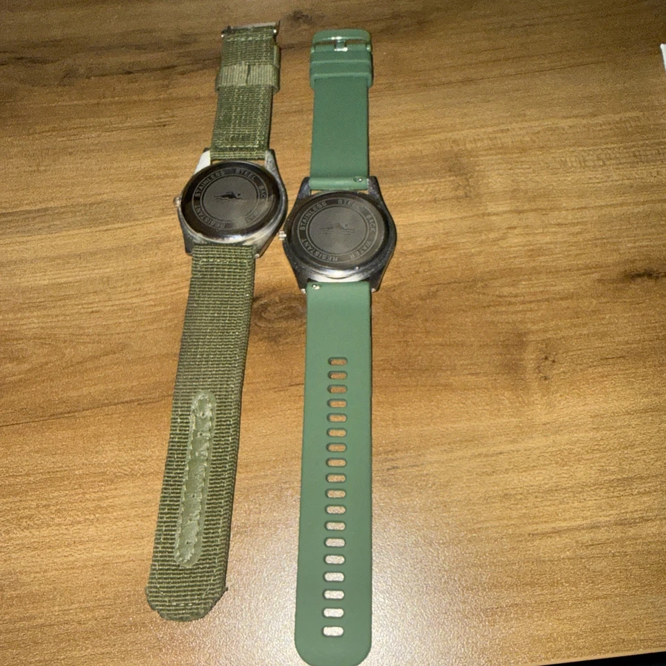 2 relojes militares para hombre correa de nailon resistente al agua Gosasa con dos correas adicionales  Foto 2 de 4