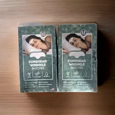 X2 Forehead Wrinkle Patches 12pcs Smooth Fine Lines & Wrinkles,  EXP-3/28