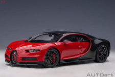 AutoArt Bugatti Chiron Sport 2019 Italian Red/ Carbon 1:18