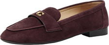 Coach Womens Sculpted C Loafer in Suede