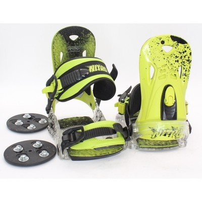 Nitro Charger Snowboard Bindings - Size Small (Fits US Size 2.0 - 6.0) Used