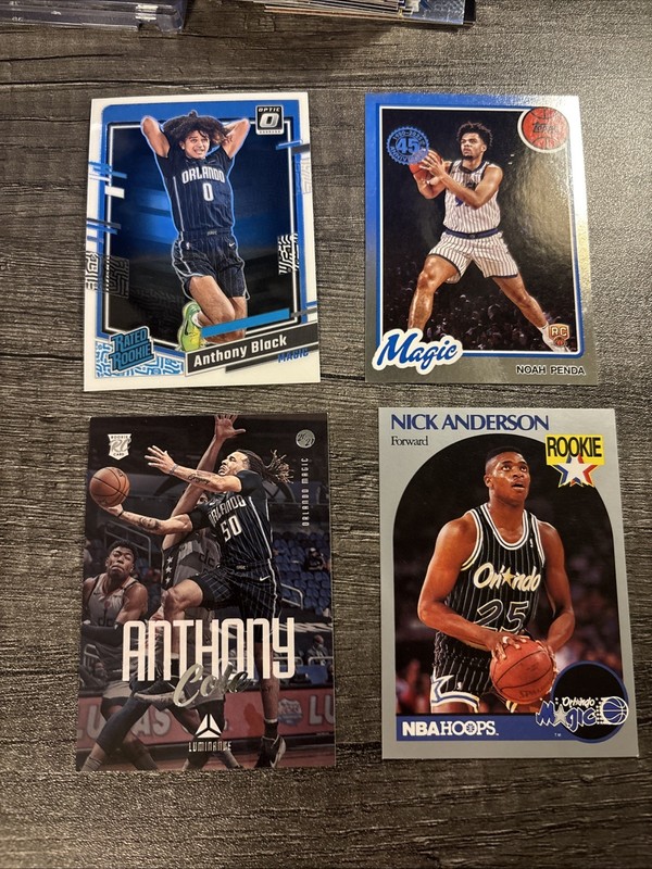 1990-2025 Penini/Topps Magic Rookie Lot Of Black/Penda/Anthony/Anderson