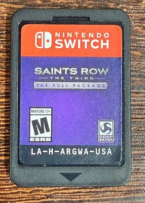 Saints Row - The Third - Nintendo Switch - Very Good - Game Only