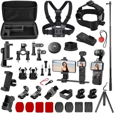 Accessories Kit for OSMO Pocket 3/Pocket 4, SGIP 2-in-1 Stand, Organizer Bag,...