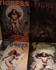 Tigress bud root mike hoffman good girl jungle alien adventure 1 pin-up tales 3