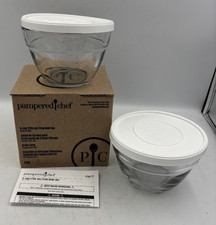 Pampered Chef 3 Cup Prep Bowl Set #1743 – New in the Box
