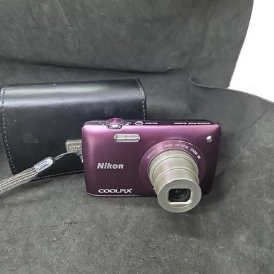 Nikon COOLPIX S4300 Plum Touchscreen Digital Camera TESTED- No Charger #6