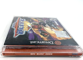 NFL Blitz 2000 (Sega Dreamcast, 1999) Game Case Manual Registration - Tested