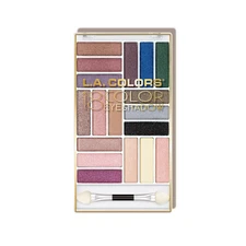 Matte Gloss Eyeshadow Palette 18 Colors Waterproof Palette with Mirror Smoky Eye