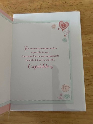 ENGAGEMENT CARD - 11 DESIGNS TO CHOOSE FROM - Picture 5 of 34
