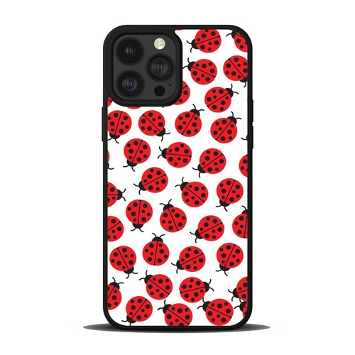 Anti Fingerprint For iPhone SE XS XR Max 5 6 7 8 Plus pattern Ladybirds ladybugs - Picture 11 of 25