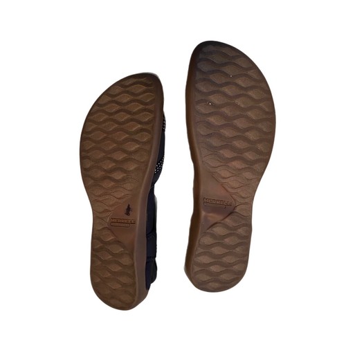 Merrell sandalo donna District Muri con cinturino posteriore blu navy taglia 11 usato memory foam - Foto 5 di 7