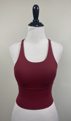 Dae Bra S Wine Red Crossover Long Waist New