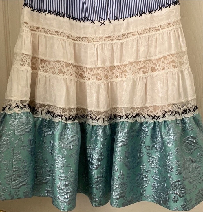 Abito jacquard Moschino Couture taglia 38 al dettaglio $1495