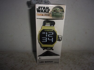 Star Wars the Mandalorian LED Watch New
