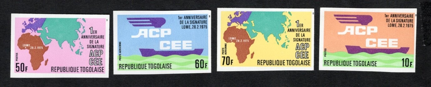 Togo 1976 stamps Mi#1150B-1153B START8%ONLY MNH CV=90$