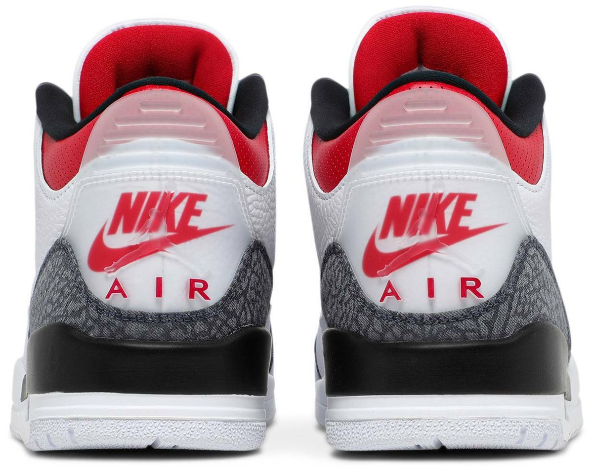Size 9.5 - Jordan 3 Retro Denim SE Fire Red 2020 for sale 