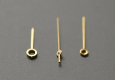 Gold Colour Baton Quartz Watch Hands Set 120/70/17 - Fits Many Quartz Movements