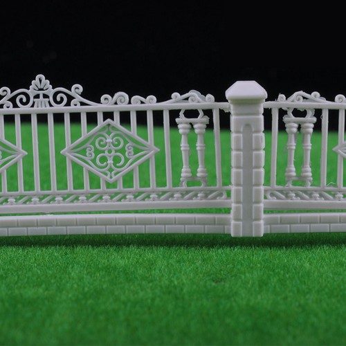 110cm HO OO scale 1:87 Building Fences Detachable For Model Train Railway Layout - Picture 3 of 6