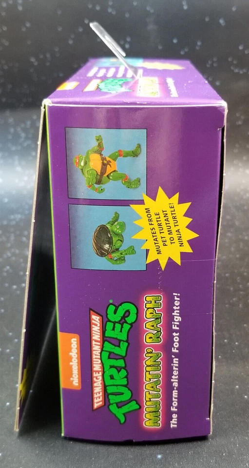Figura de acción Teenage Mutant Ninja Turtles Mutatin' Raphael Playmates 2023 nueva en caja Foto 3 de 4