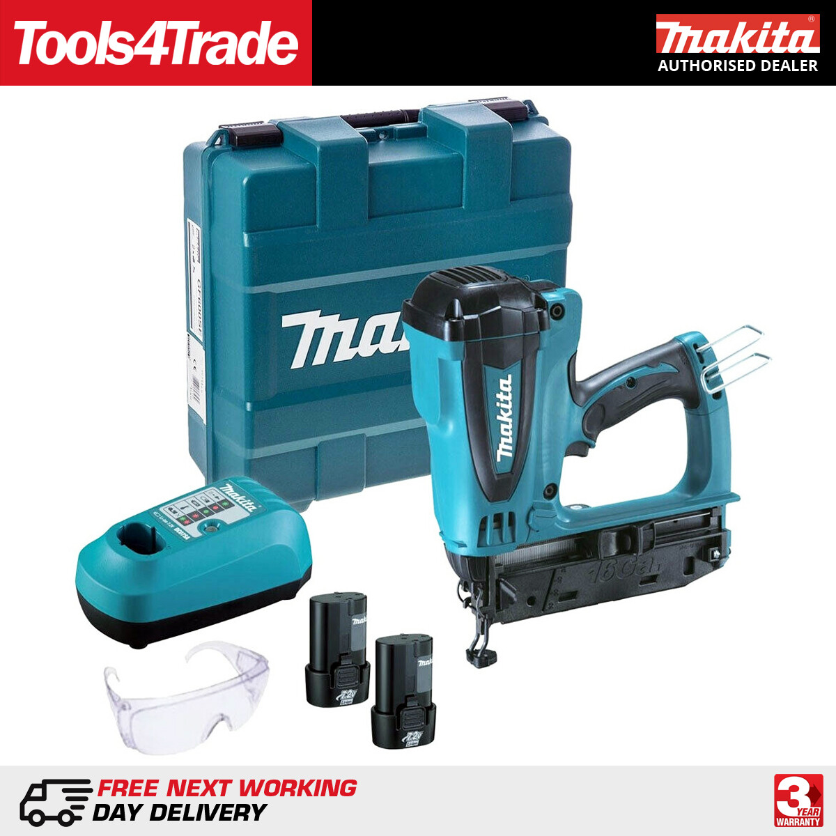Makita GF600SE Second Fix Gas Nailer 7 