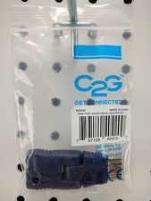 C2G Swivel 40420 Velocity HDMI Female to Male Port Saver Adapter Blue 
