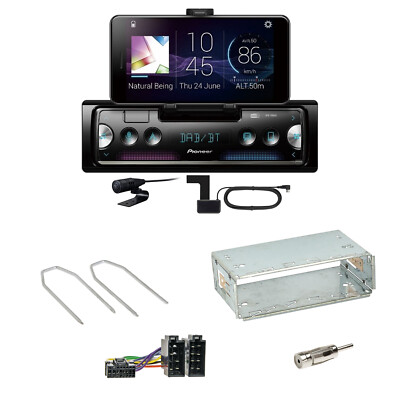 Pioneer SPH-20DAB DAB+ USB FLAC MP3 Einbauset für Renault Megane 2 Clio 3 Modus