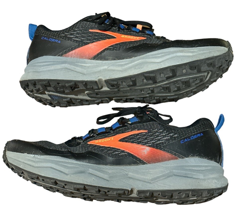 MEN'S BROOKS CALDERA 5 TRAIL RUNNING SHOES WORE SIZE 10.5 EUC eBay