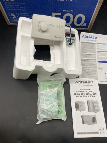 Aprilaire Small Bypass Evaporative Humidifier Model 500 Series Opened Box* - Picture 7 of 9