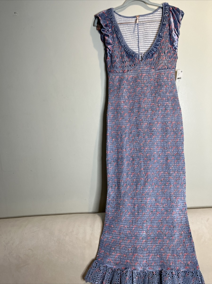 mckenna velvet midi dress Free People Mckenna Velvet Midi Dress Size M