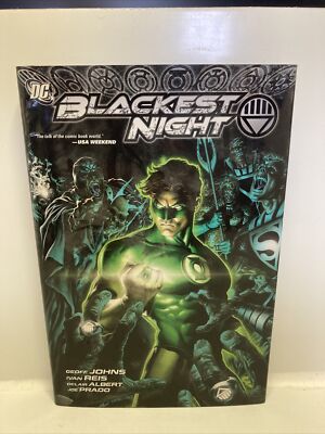 Blackest Night DC by Geoff Johns (Hardcover, 2010)