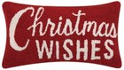 Peking Handicraft - Christmas Wishes 9" x 16" Hook Pillow - 31TG828C16OB