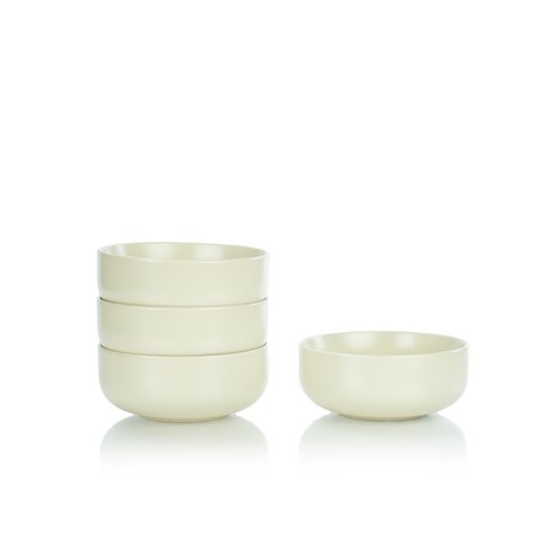 Everything Kitchens Modern Flat 12-Piece Dinnerware Set | Beige - Picture 4 of 7