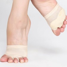 Belly Ballet Dance Foot Toe Pad Shoes Forefoot Half-Foot Protect Accessories