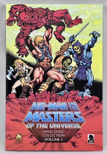 HE-MAN MASTERS OF THE UNIVERSE MINICOMIC COLLECTION VOL. 1-4 RW LION DARK HORSE - Picture 3 of 24
