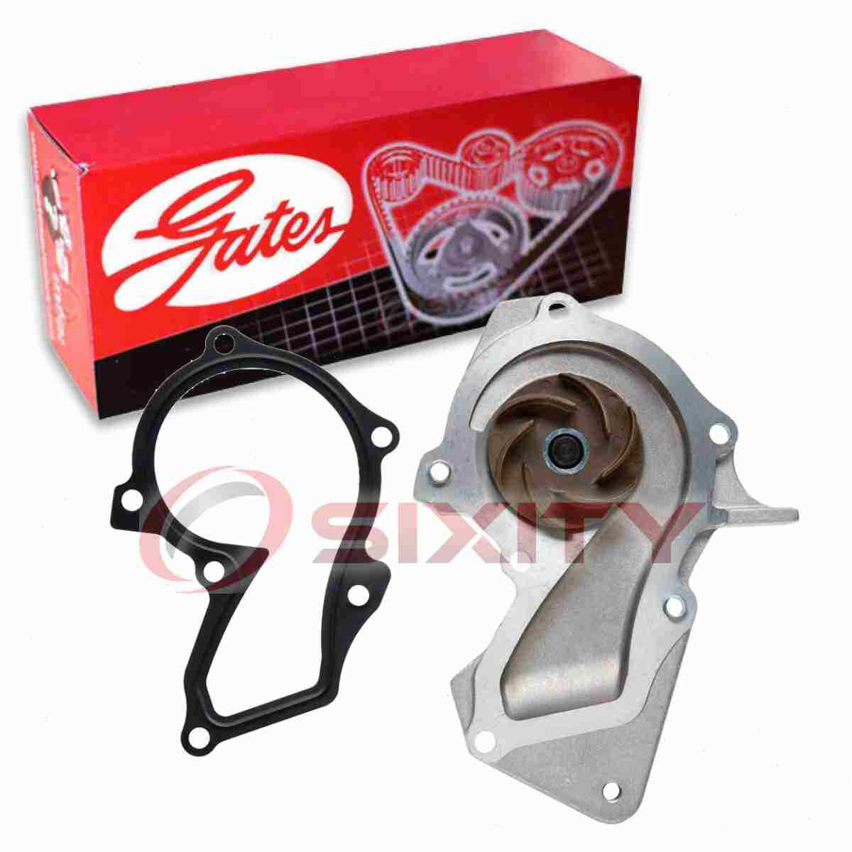Gates Engine Water Pump for 20132014 Ford Fusion 1.6L L4 Coolant