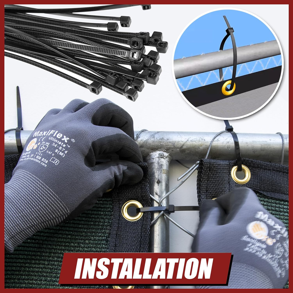 3' X 10' Brown Balcony Privacy Screen, Apartment Porch Railing Patio