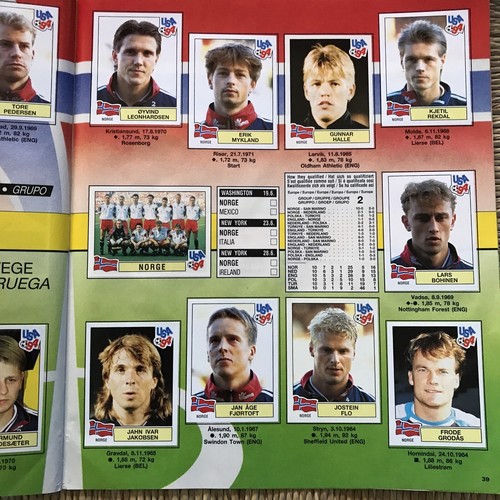 NEW! album Panini Usa 94 -mondiali 1994!FULL good condition - big deal - 第 14/19 張圖片