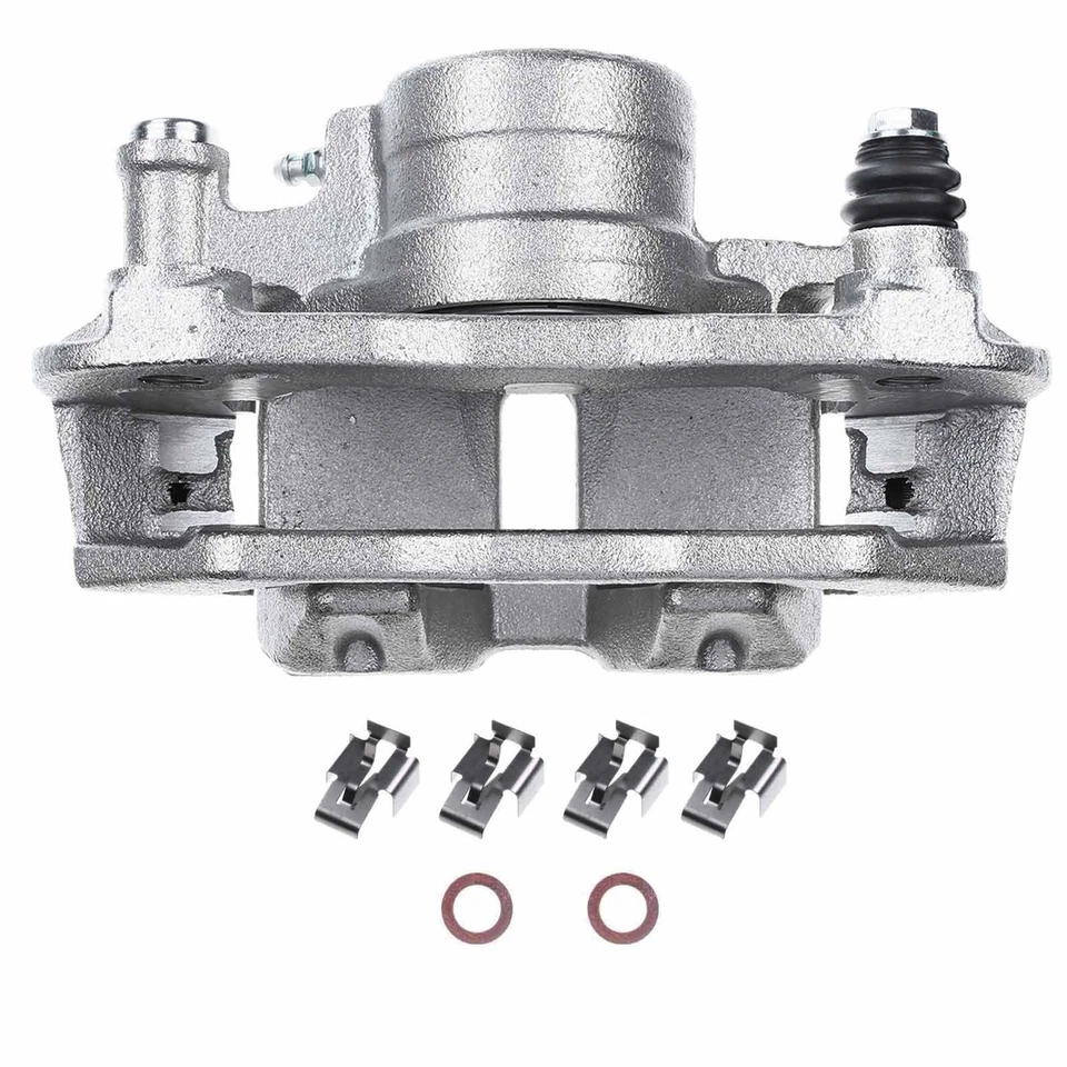 Front Passenger RH Disc Brake Caliper w/ Bracket for Mazda B2000 1986-1987 B2200 - Image 2 of 4